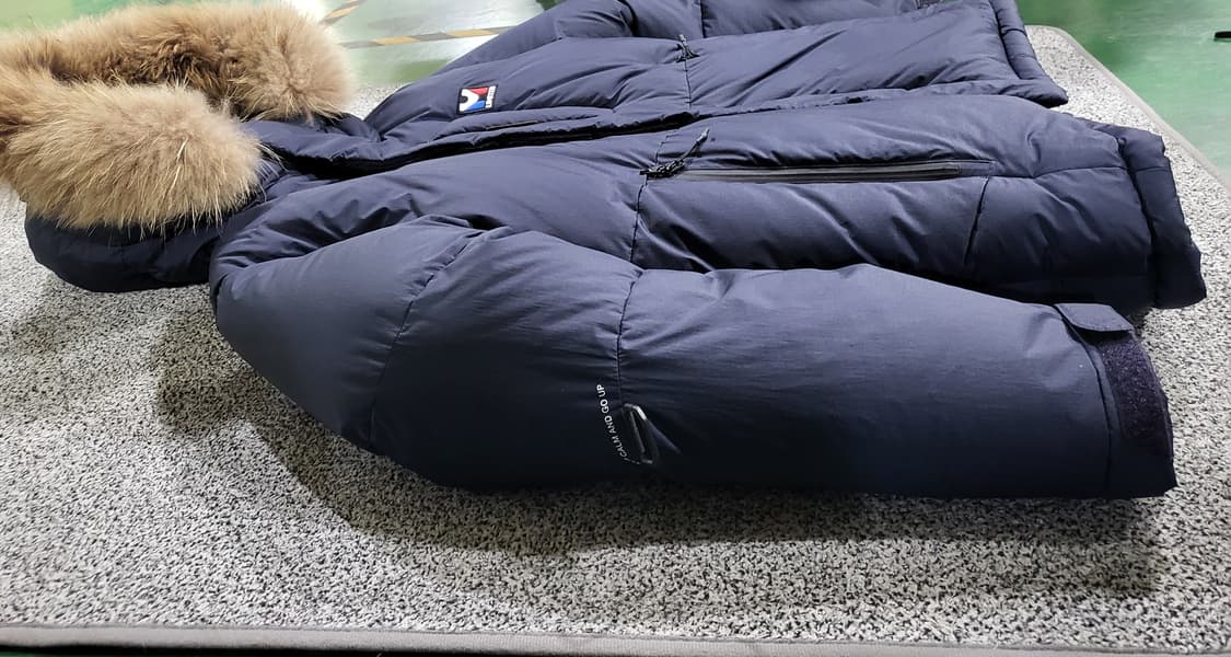 밀레 거위털 패딩 (퍼 후드)
 상품이미지6