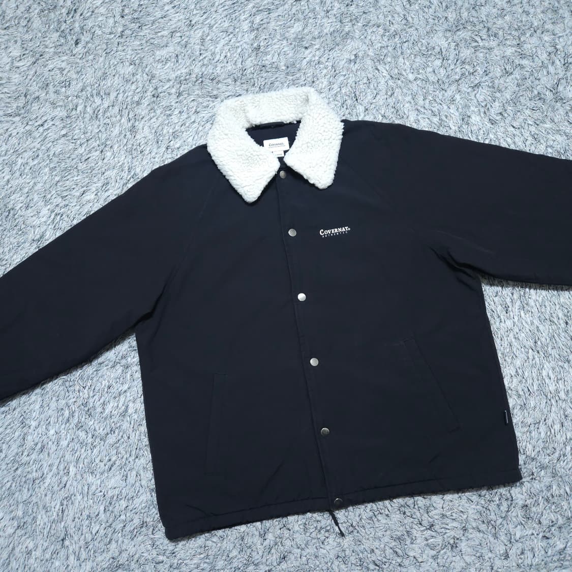 커버낫) L 남자 양털카라점퍼 코치자켓 / 왕눈이샵 상품이미지2