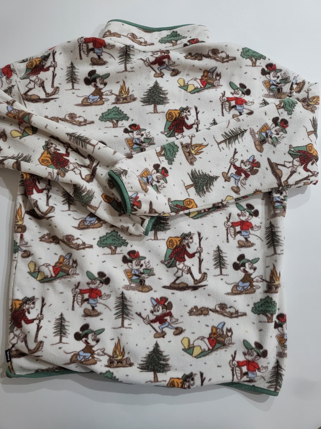 콜롬비아 디즈니 미키 후리스 L 사이즈 판매해요 상품이미지2