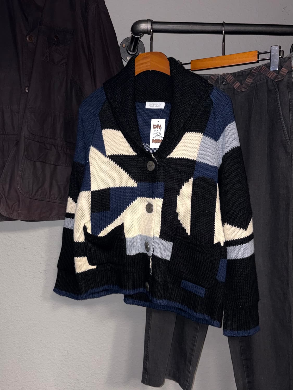 간사이야마모토 슈퍼레이디 니트가디건 상품이미지1