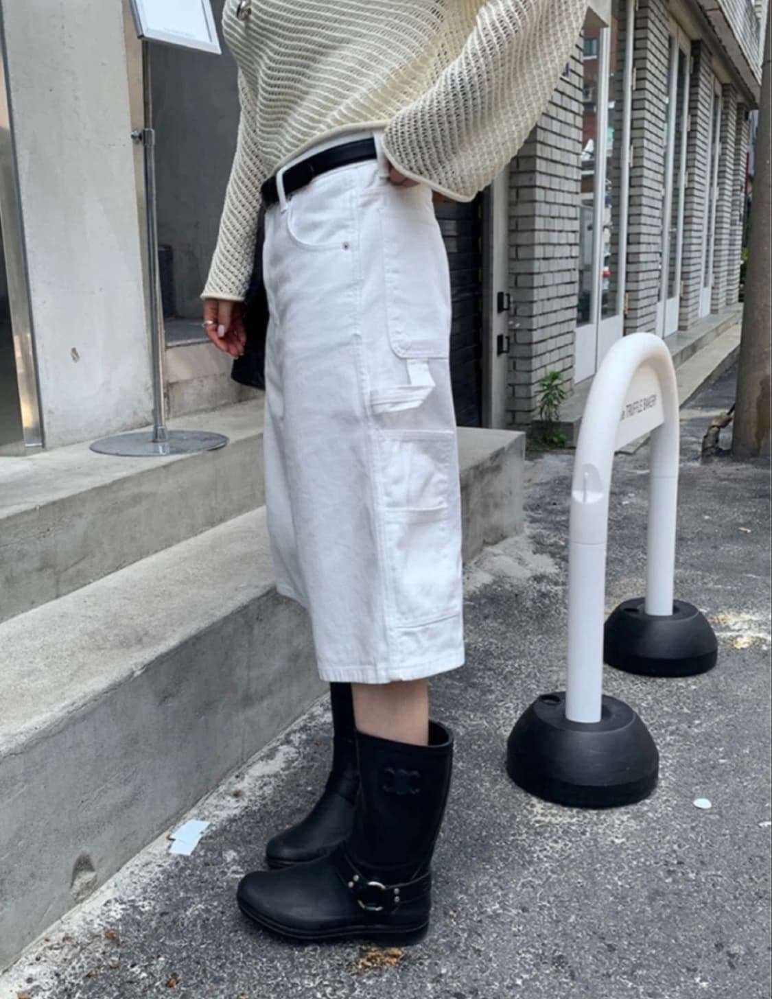 므앤 버뮤다 카펜더 팬츠 L 상품이미지5