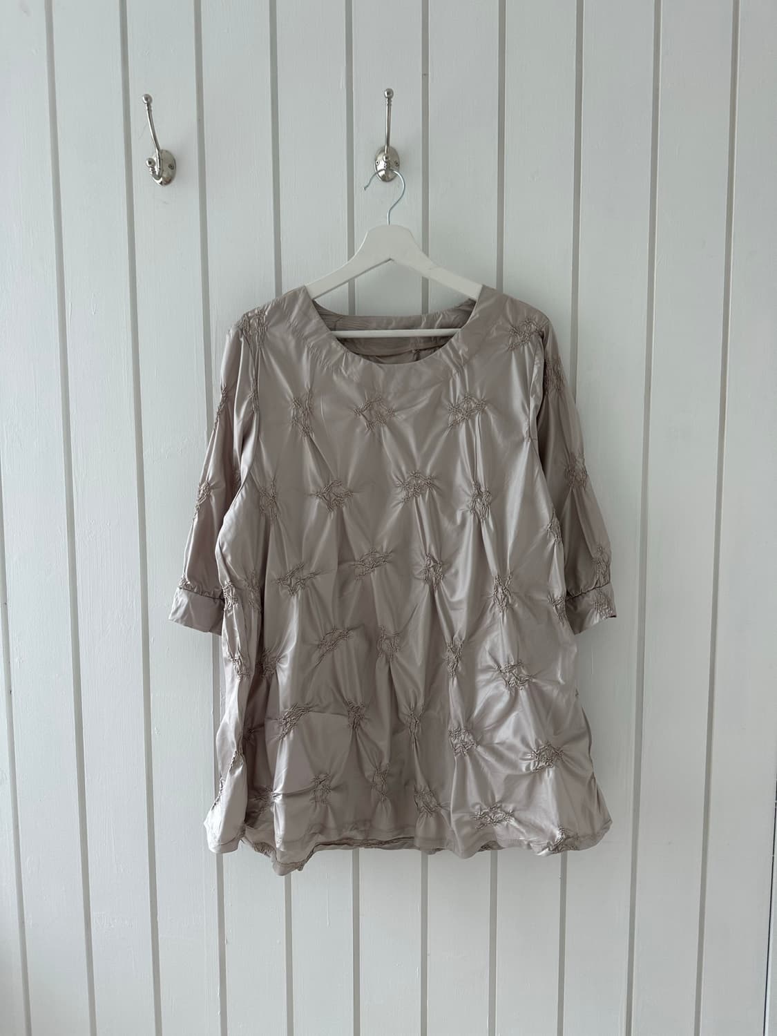 Silky Crumple mini dress 상품이미지1