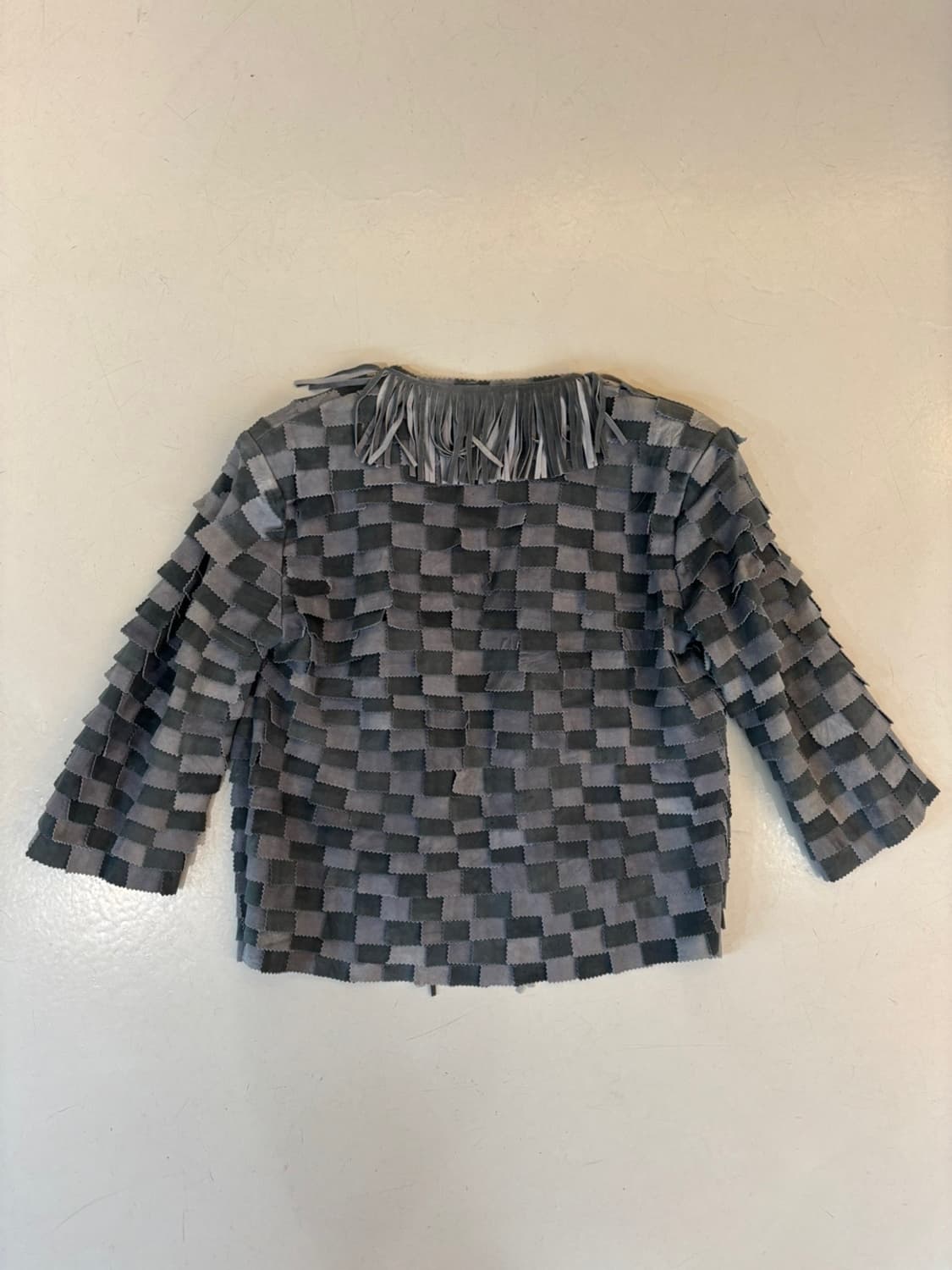 Caban Romantic Suede Fringe Jacket 상품이미지5