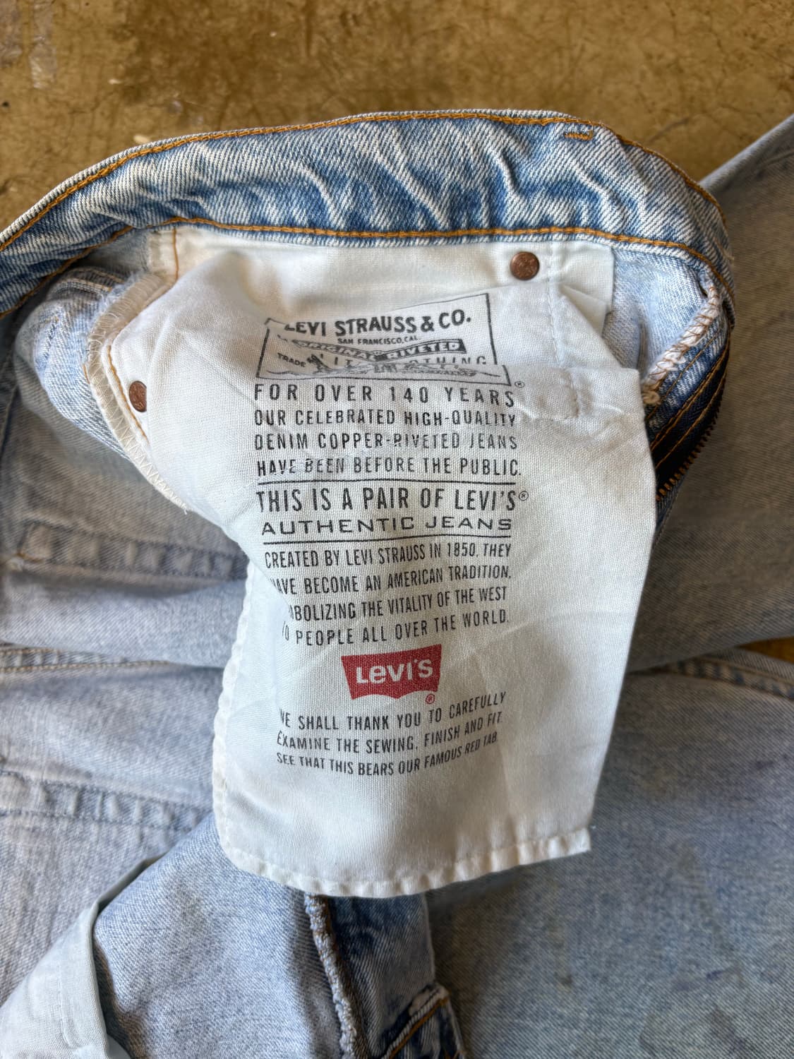 90s 96년 미제 리바이스 505 상품이미지6