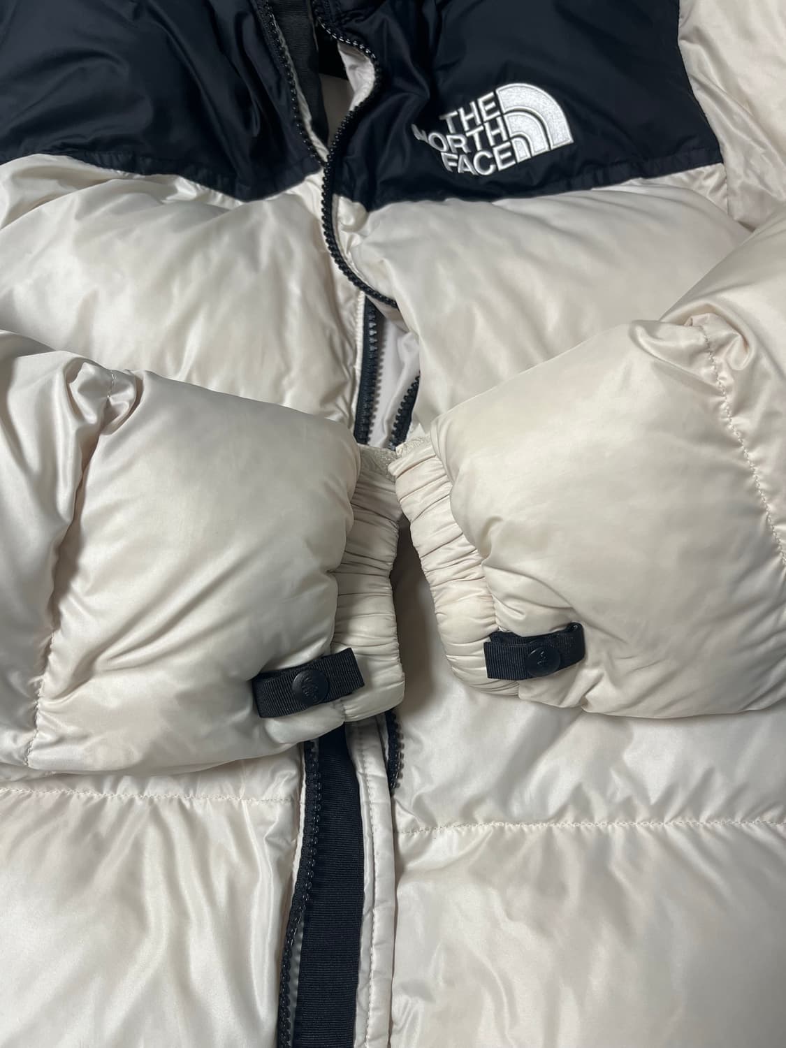 Northface nuptse hybrid down ball jacket 상품이미지4