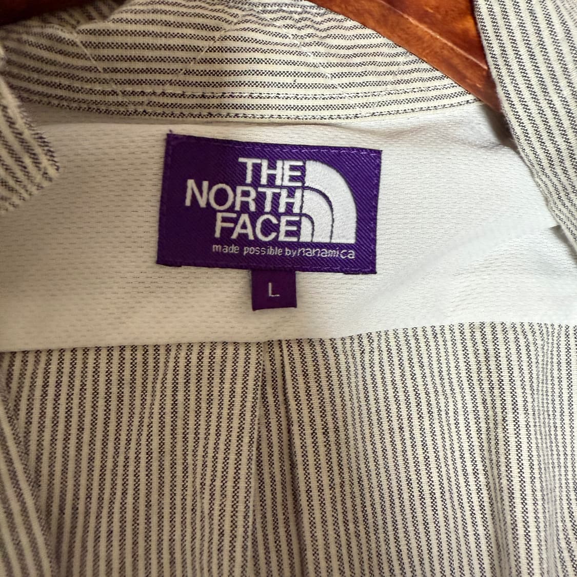 노스페이스 퍼플라벨 셔츠 L 상품이미지3
