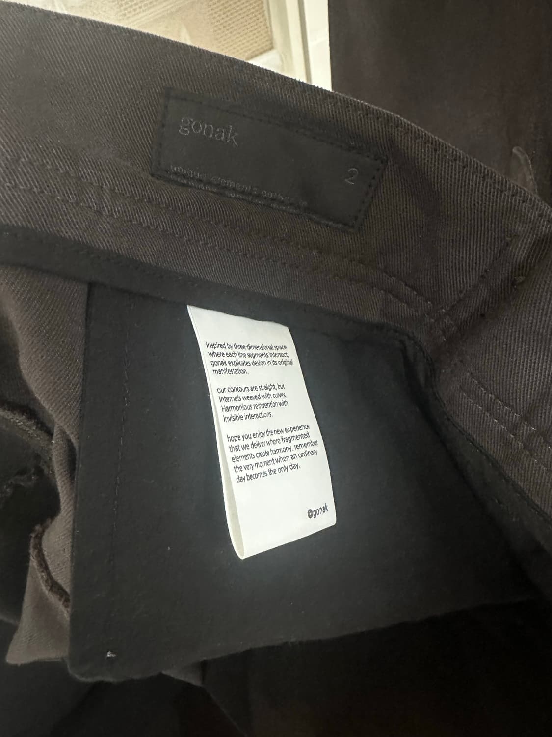 고낙 피셔맨 차콜 브라운 m사이즈 상품이미지5