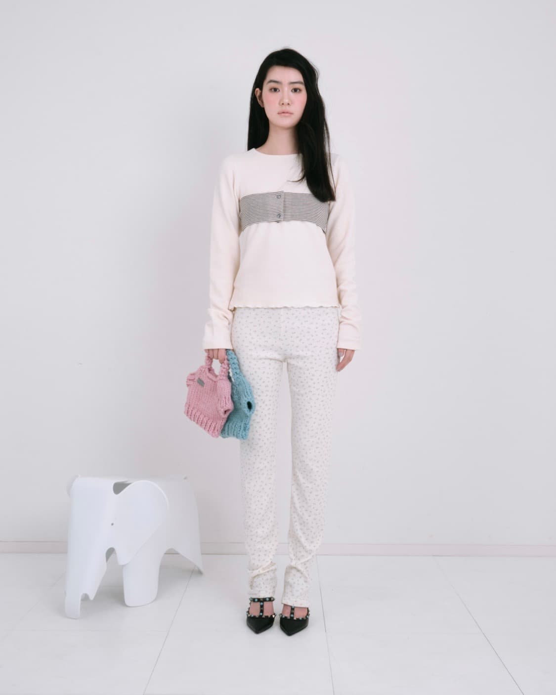 나비버스 Mallow pants_Ivory 상품이미지2