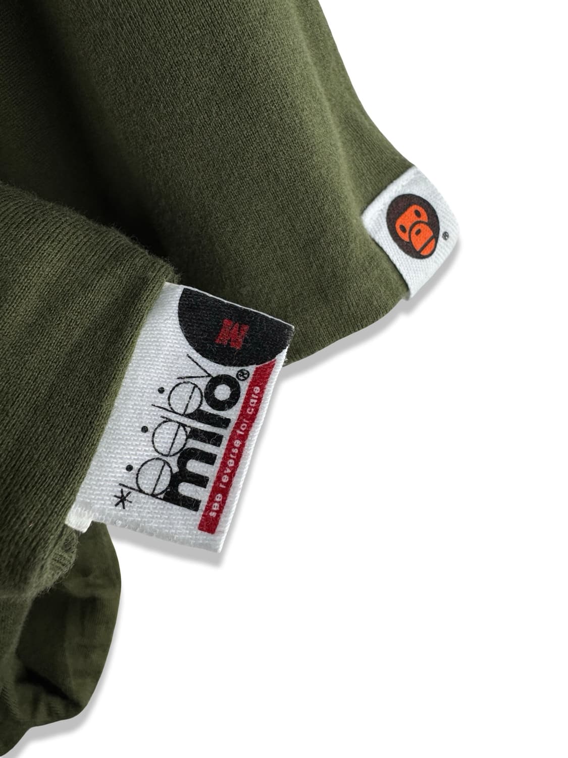 베이프 마일로 리버시블 카키 정크푸드 티셔츠2695 상품이미지5