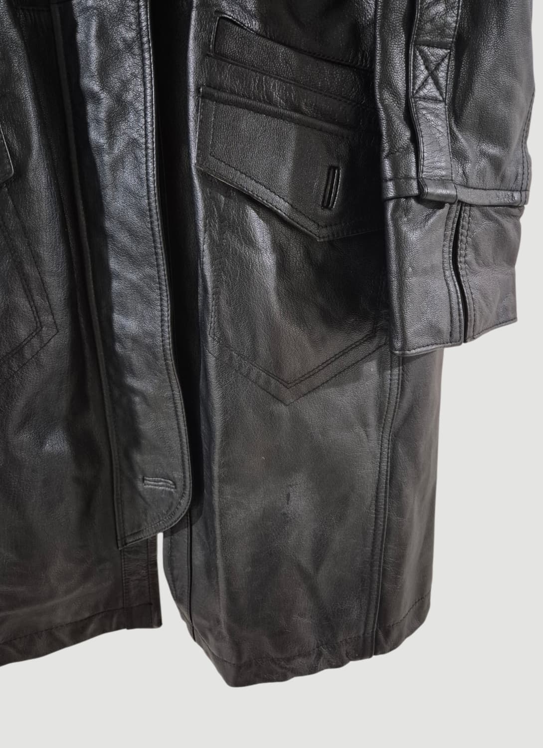 여자 롱 양가죽자켓 상품이미지4