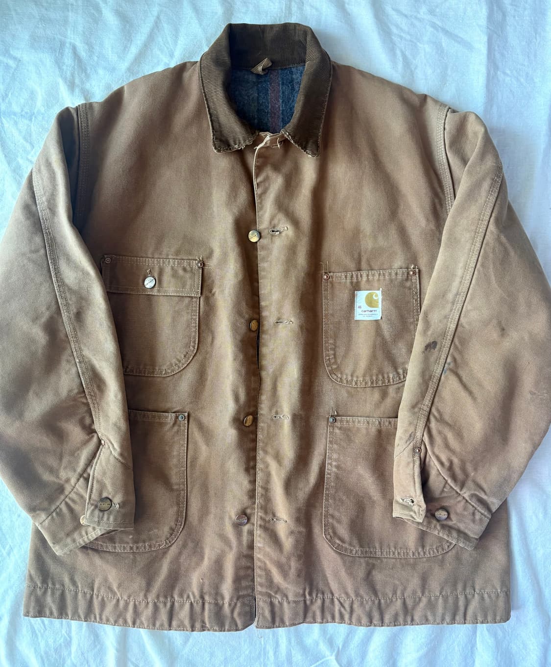 Vintage 70s carhartt 6blc 초어 자켓 상품이미지1