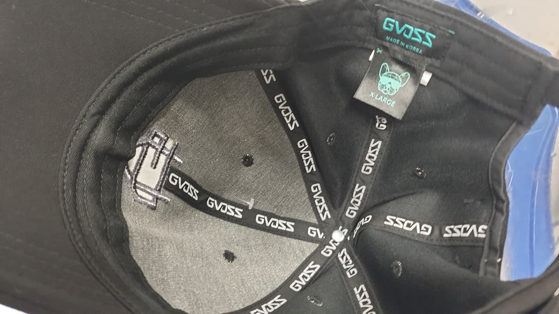 GVOSS 검정색 모자 XL 상품이미지4