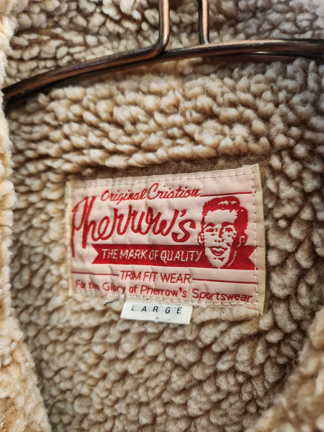 Pherrows Corduroy 시어링 자켓L 상품이미지4