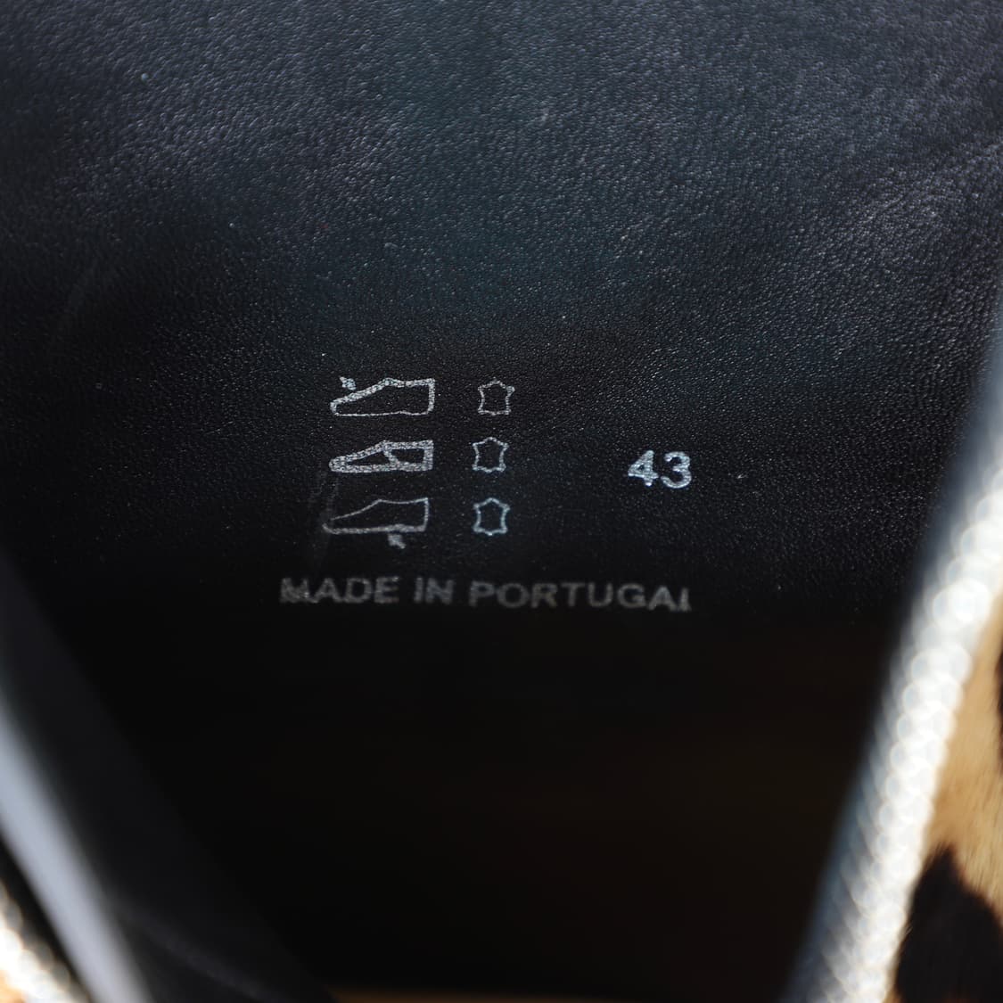 42 / Balmain 발망 레오파드 송치 첼시부츠 상품이미지7