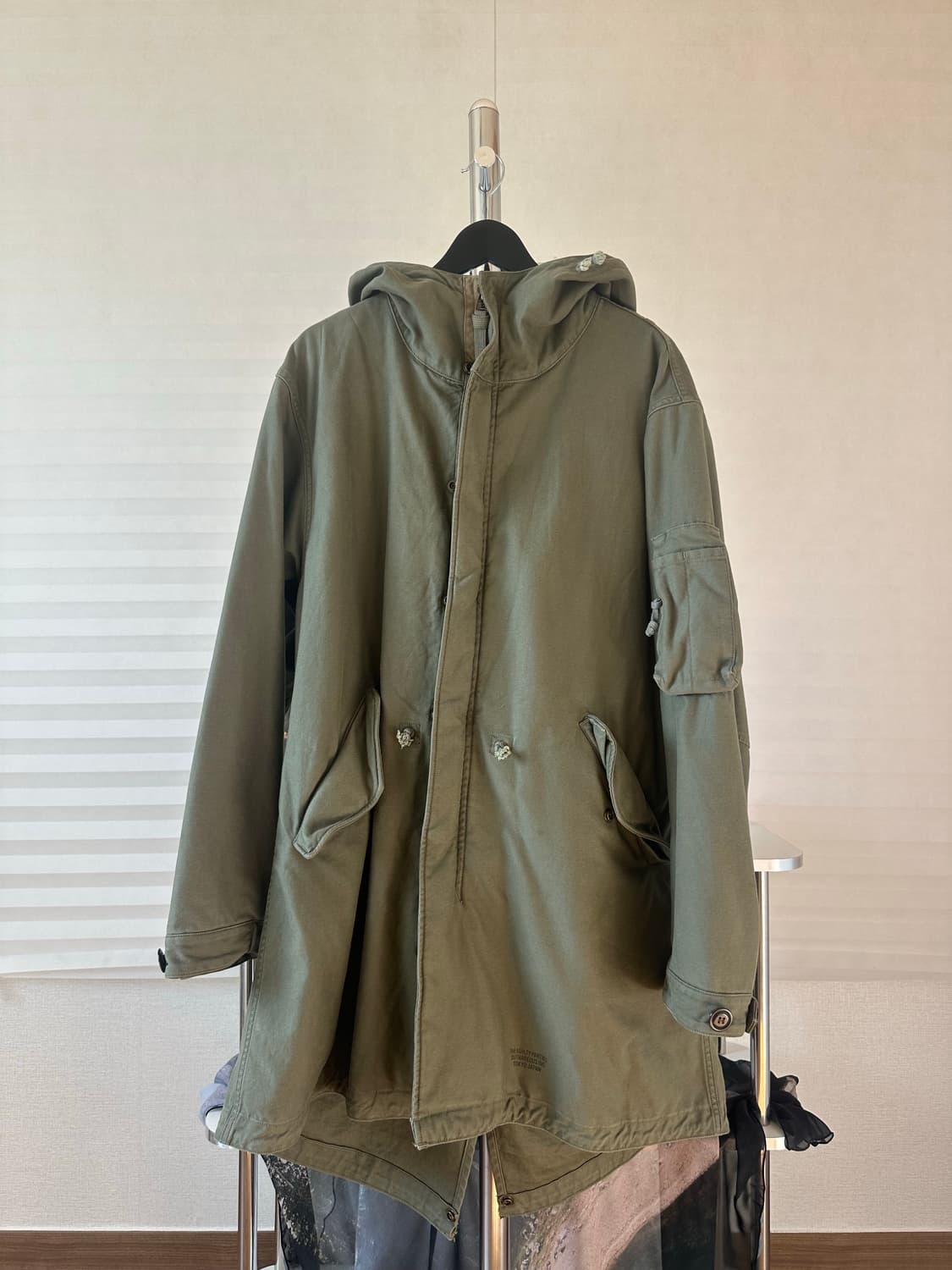 와코마리아 버진마리아 프린팅 모즈코트 상품이미지2