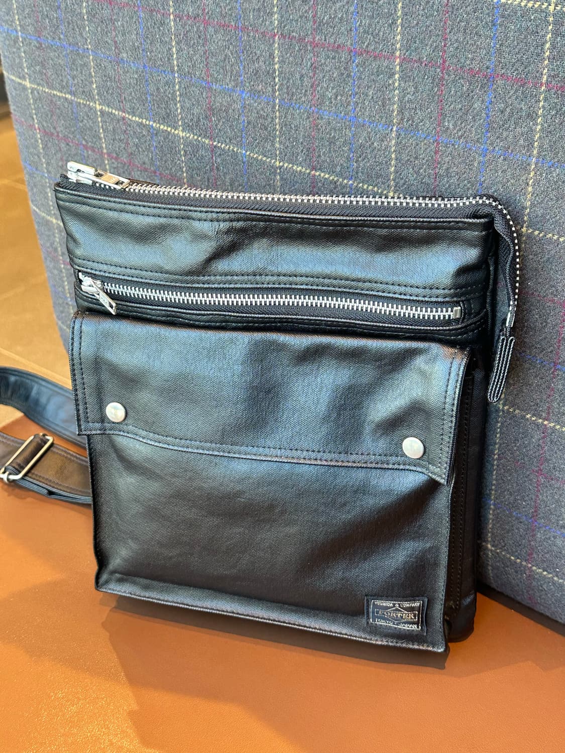 요시다 포터 프리스타일 크로스백 숄더백M 707-07145 블랙 상품이미지1