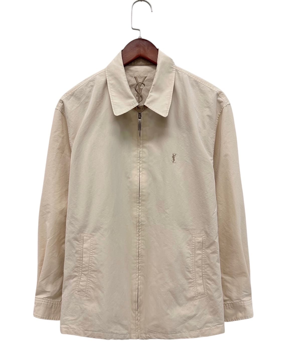 00s YSL 생로랑 자켓 아이보리 (L)  상품이미지1