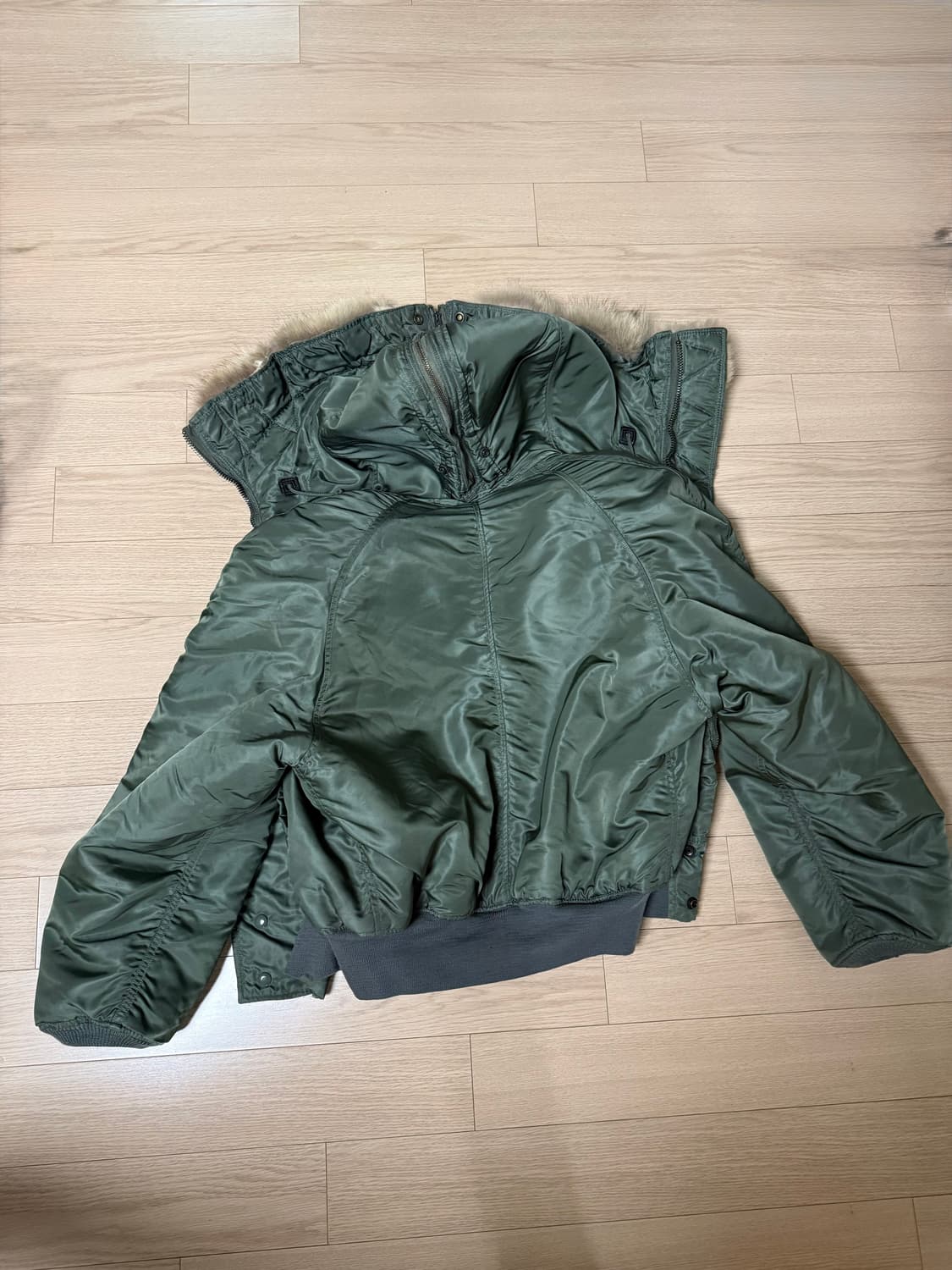 60‘s 오리지널 N-2B 자켓(코요테 퍼) 상품이미지6