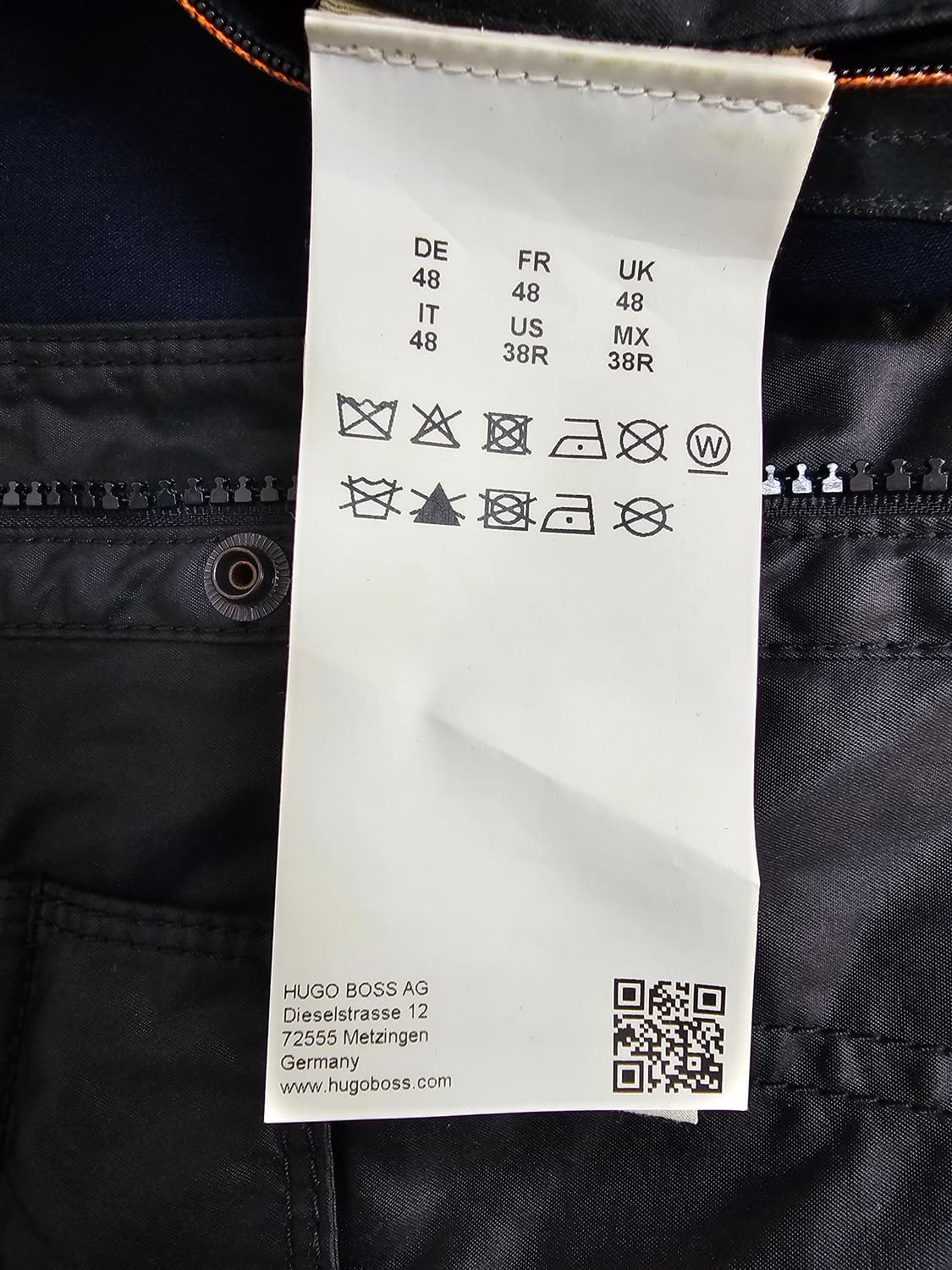 휴고보스 블랙 코팅 야상자켓 48 상품이미지4