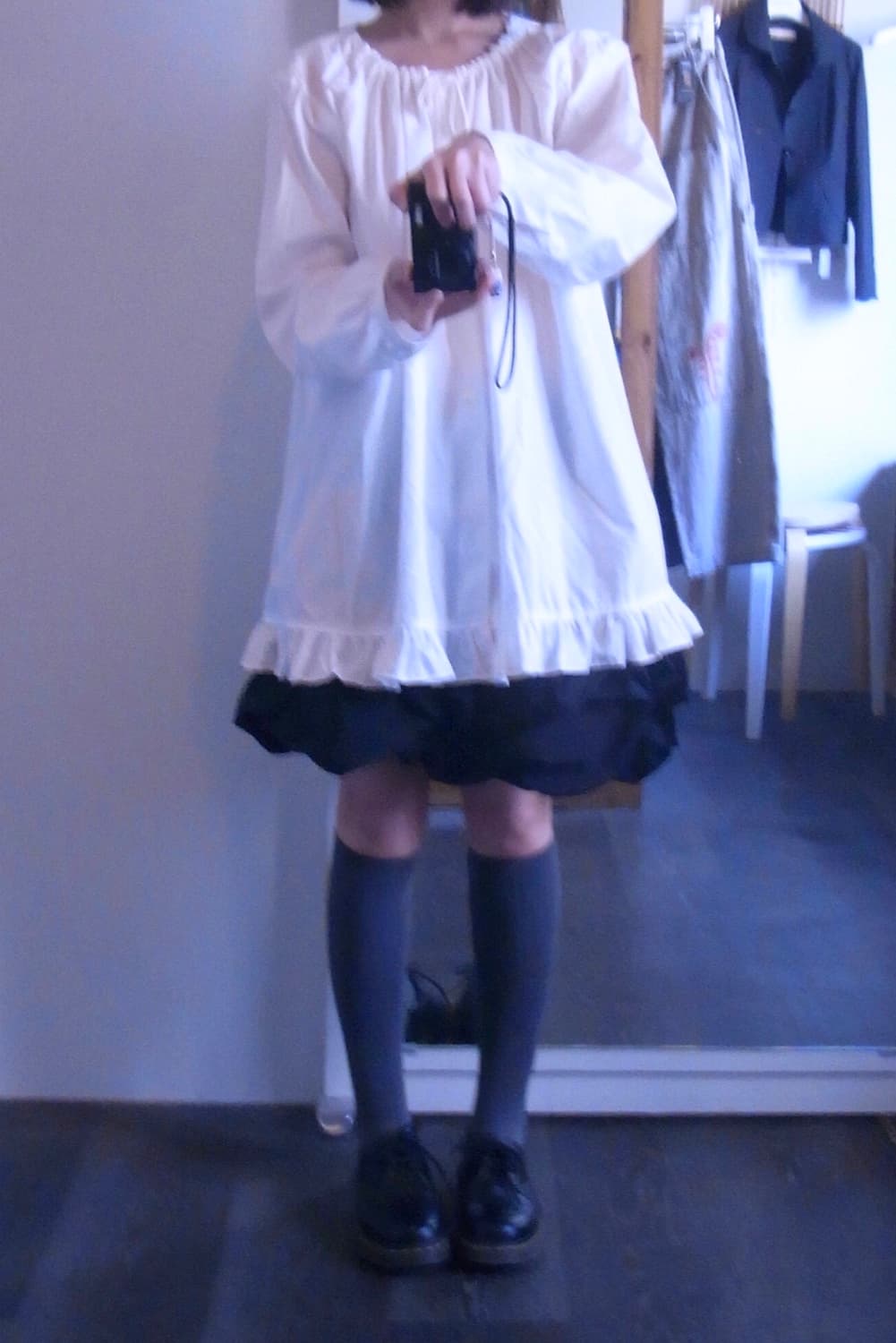 꼼데가르송걸 러플 블라우스 AD2019 상품이미지4