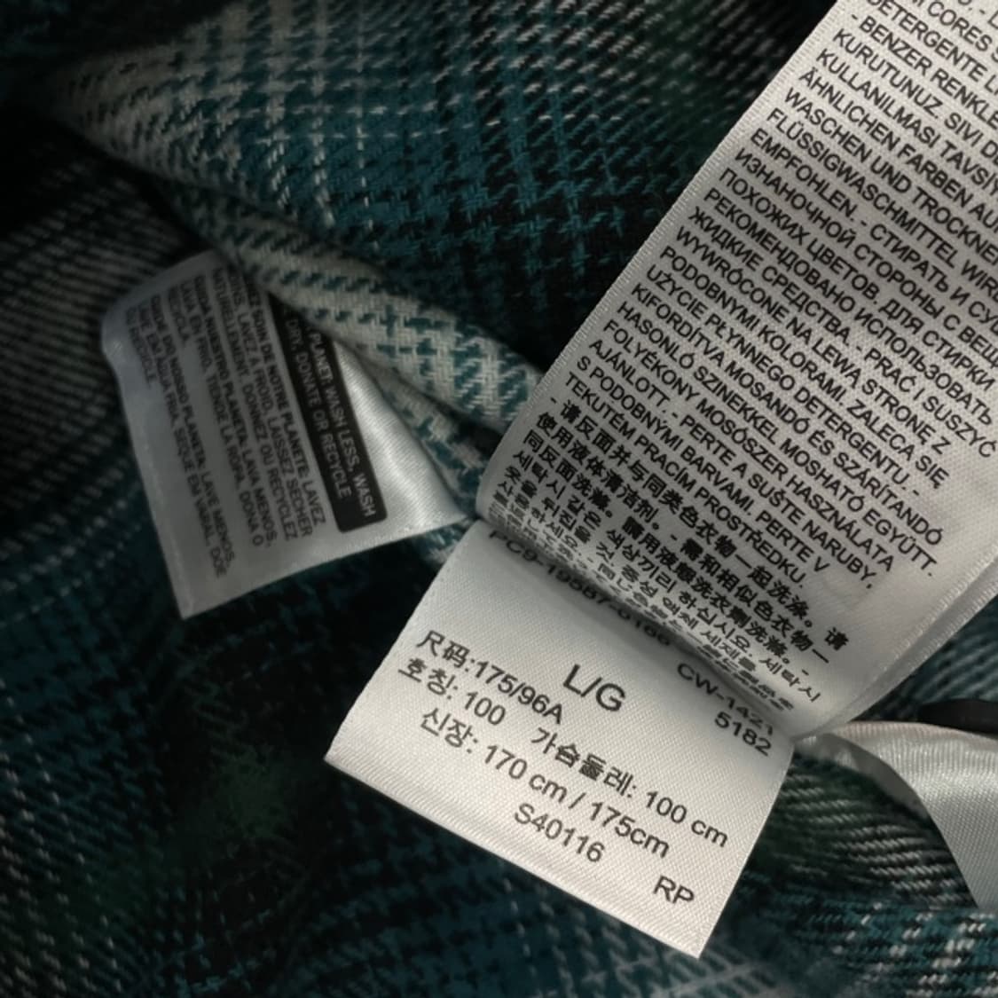 100 리바이스 폴란넬 셔츠 상품이미지4