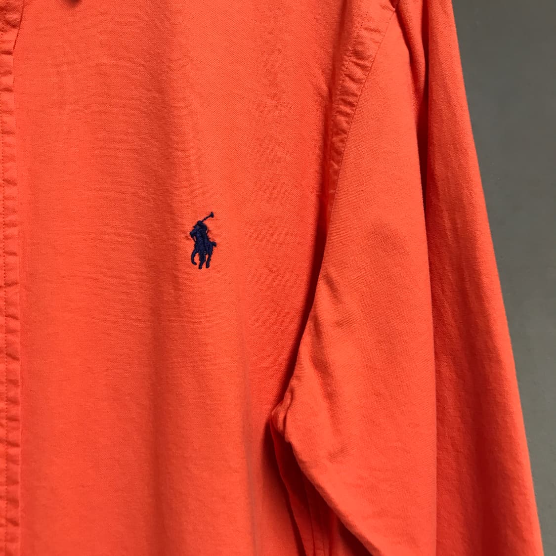 폴로 랄프로렌 오렌지 셔츠 M 상품이미지4
