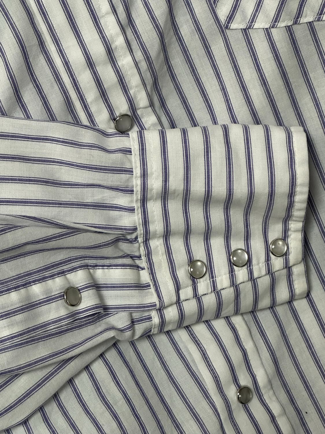 스트라이프 웨스턴 남방 긴팔 셔츠 상품이미지4