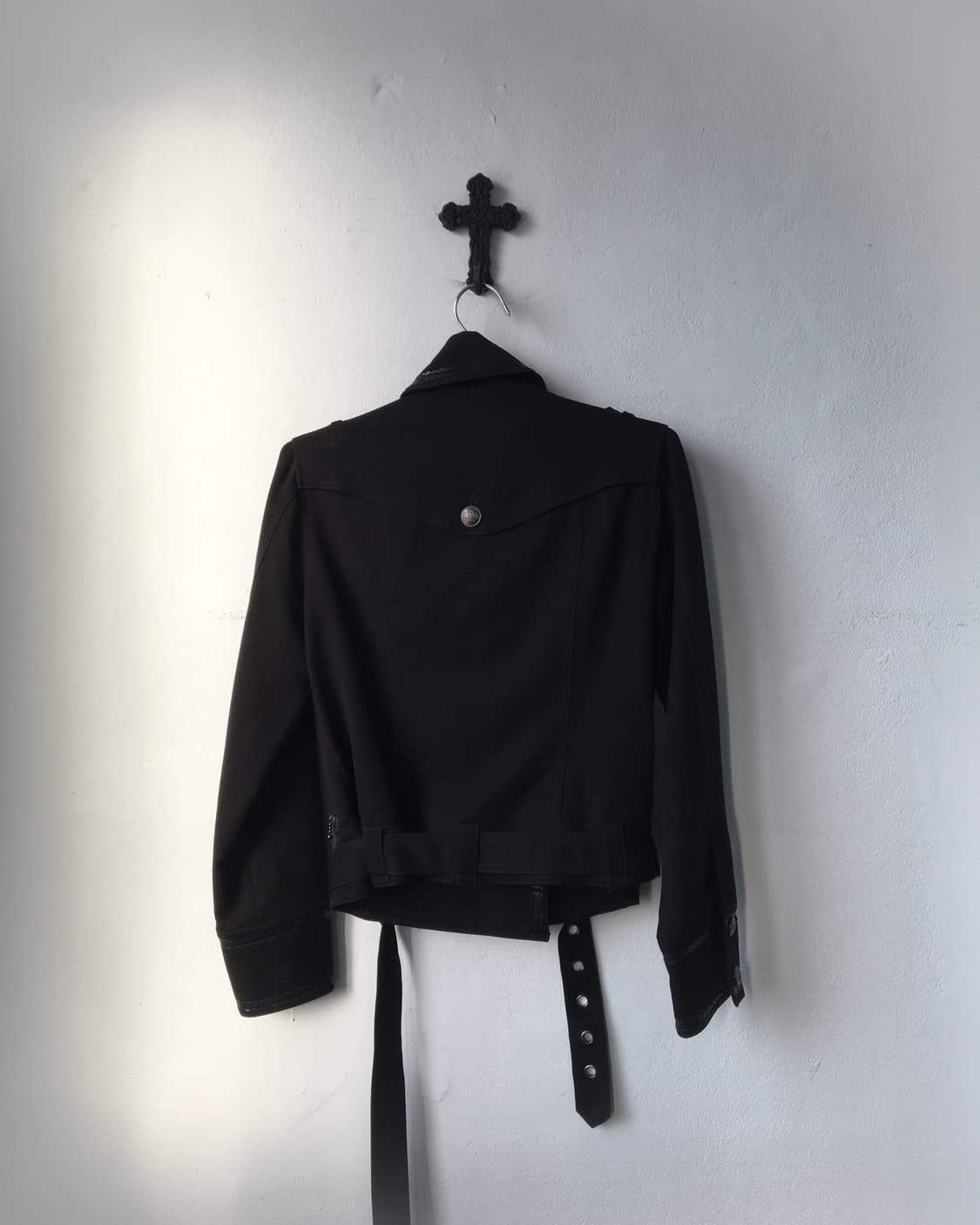 Algonquins double button belted jacket 상품이미지3