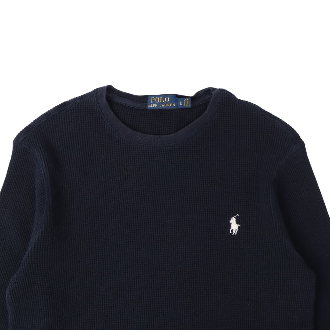 폴로 랄프로렌 네이비 코튼 와플 롱슬리브 상품이미지2