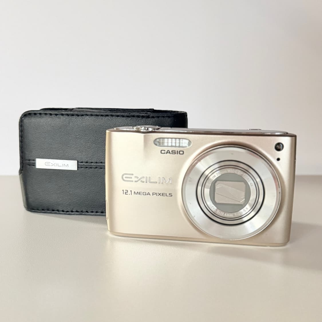 ✨태연 픽 ✨카시오 엑슬림 EX-Z400 골드 빈티지디카 상품이미지2