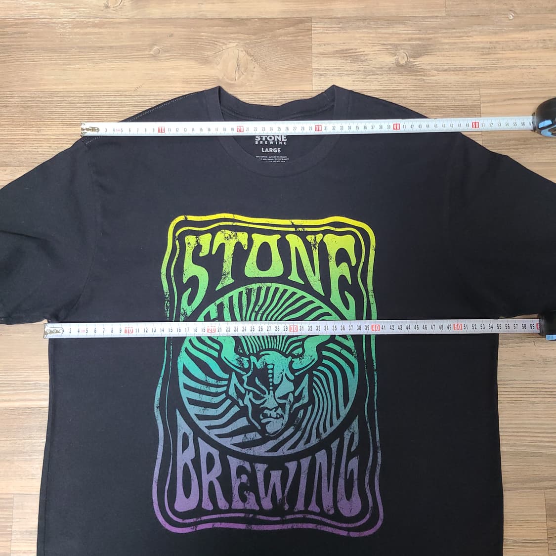 USA 스톤브루잉 맥주 공식 라이센스 네온컬러 빈티지 반팔 티셔츠 (L) 상품이미지6