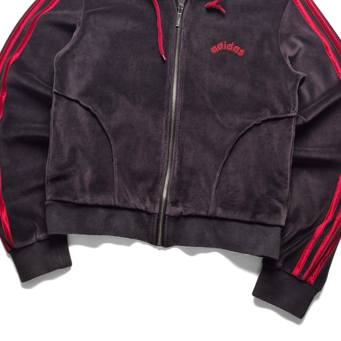 [95] 아디다스 벨벳 트랙탑 후드져지 셋업 상품이미지4