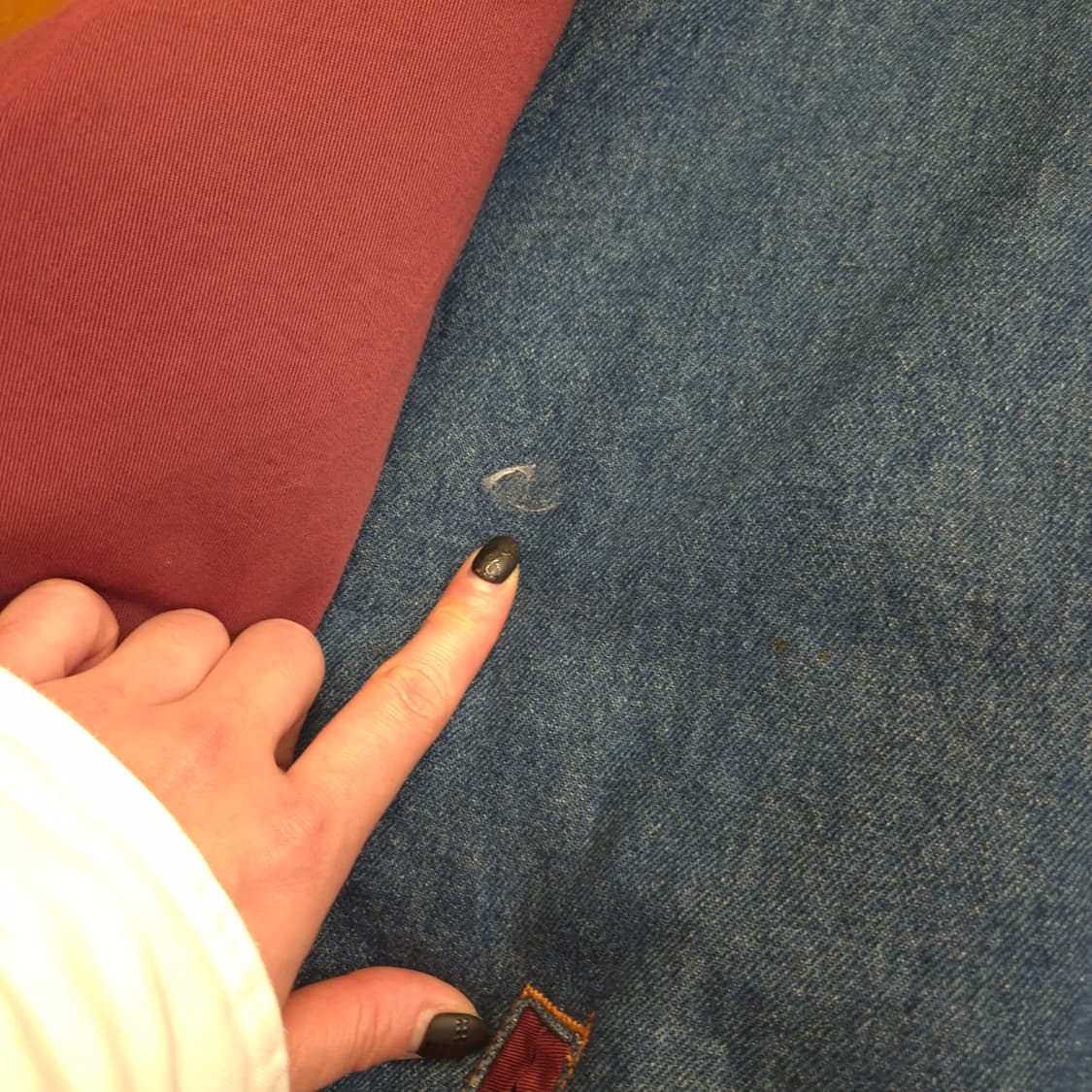 Tri-Mountain 데님 바시티 자켓 2XL 상품이미지6