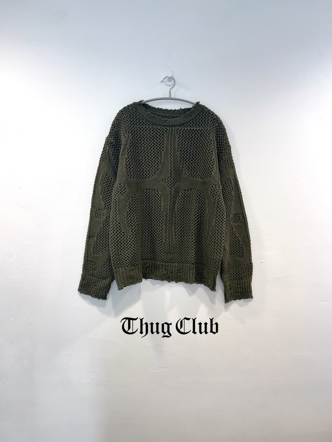 Thug Club 떠그클럽 니트 상품이미지1