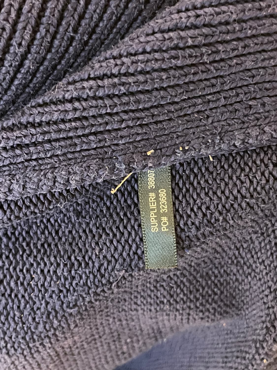 폴로 니트 집업  상품이미지8