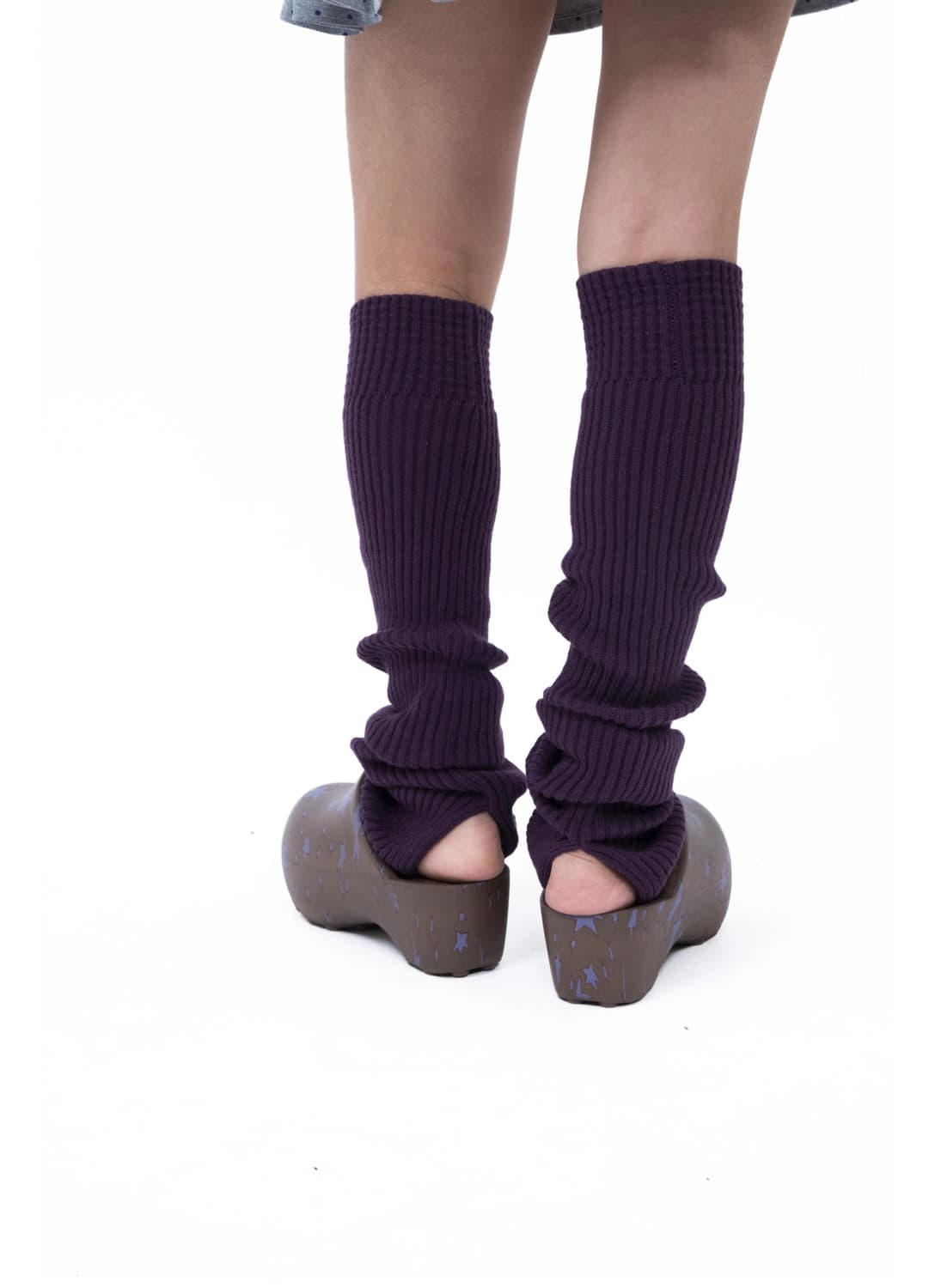 shalomclub 샬롬클럽 max socks 니트 레그워머 상품이미지2