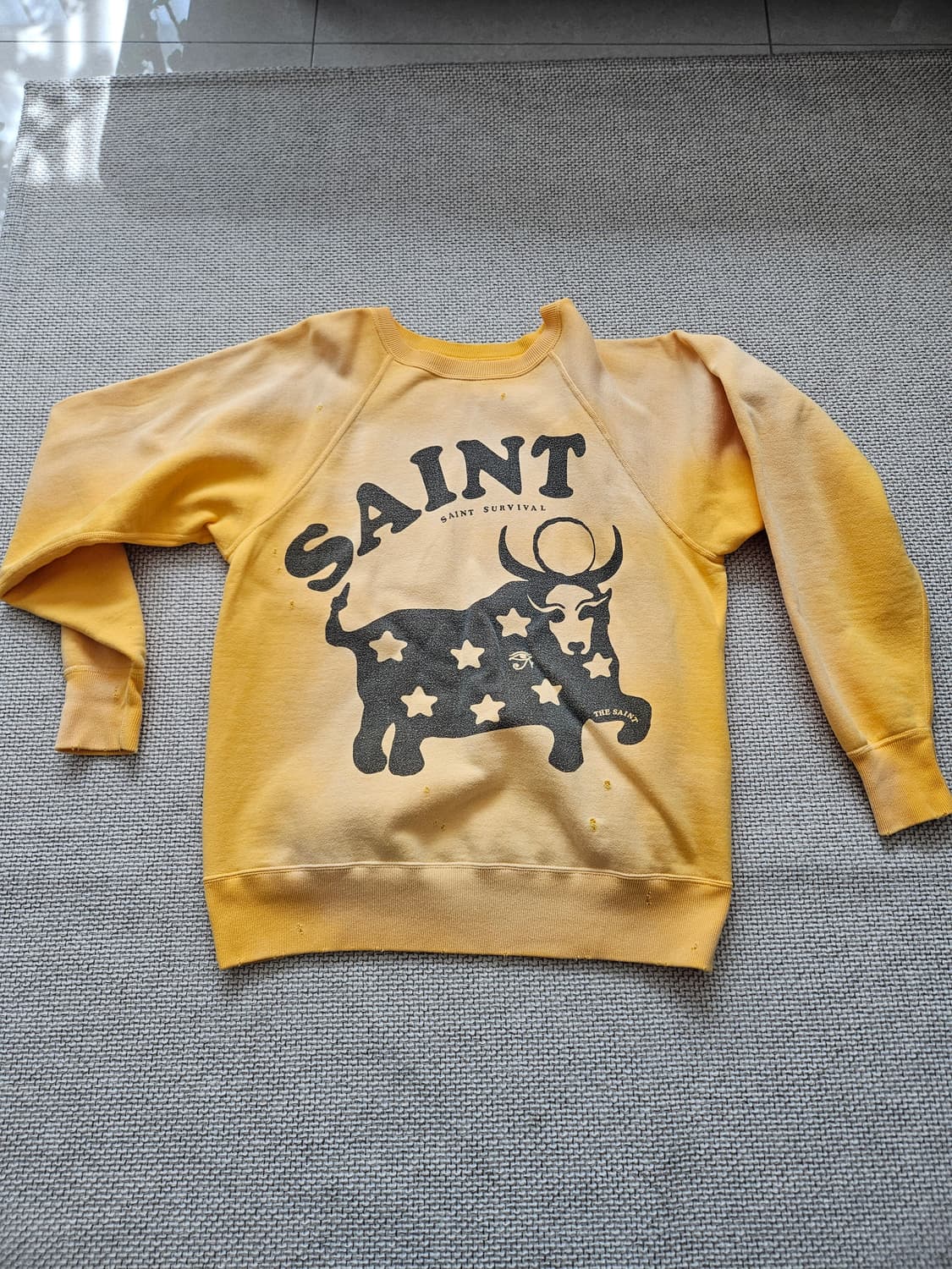 세인트 미카엘 cow 스웨트셔츠 M  상품이미지3