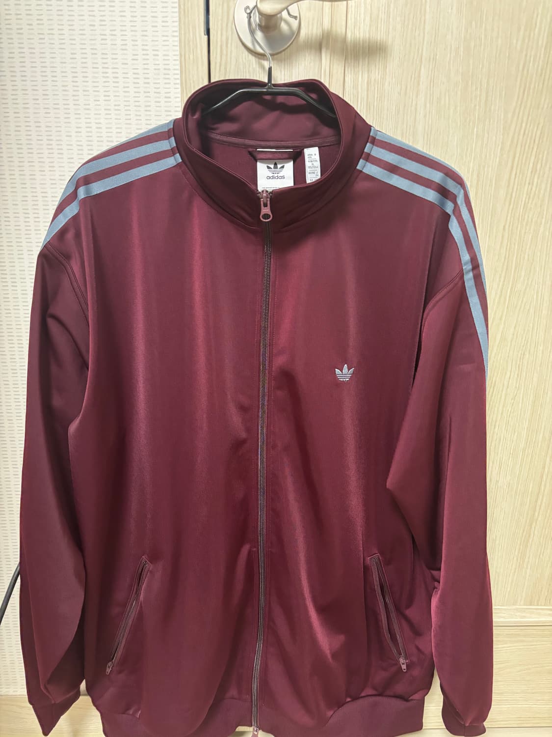 아디다스 베켄바우어 트랙탑 마룬 xl 상품이미지1