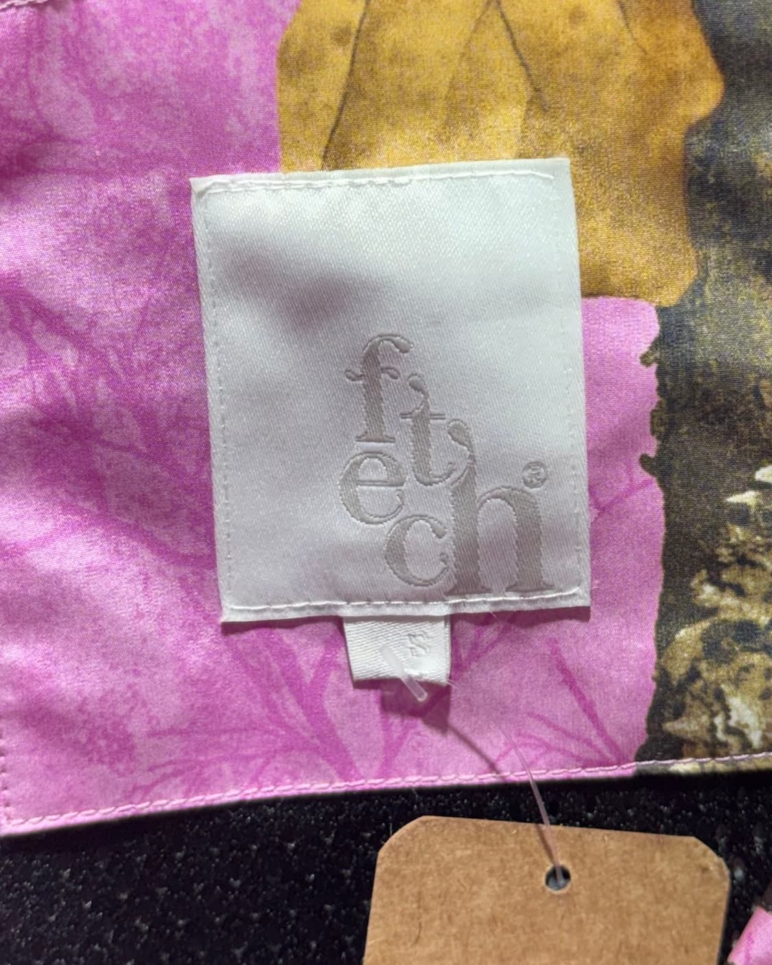 S Fetch 패치선데이 리얼트리 핑크 나일론 후드 자켓 상품이미지7