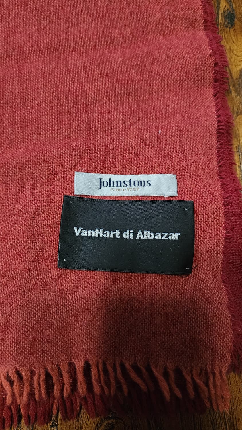 존스톤즈 반하트 디 알바자르 울 머플러 상품이미지2