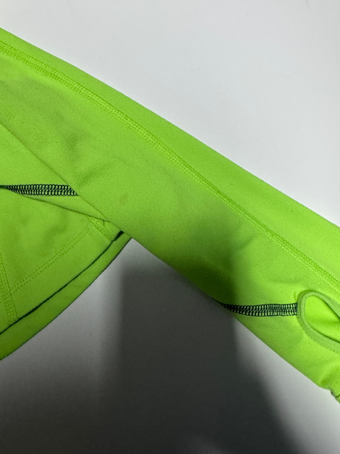 여성 나이키 러닝 드라이핏 기능성 형광 긴팔 티셔츠 s 상품이미지6