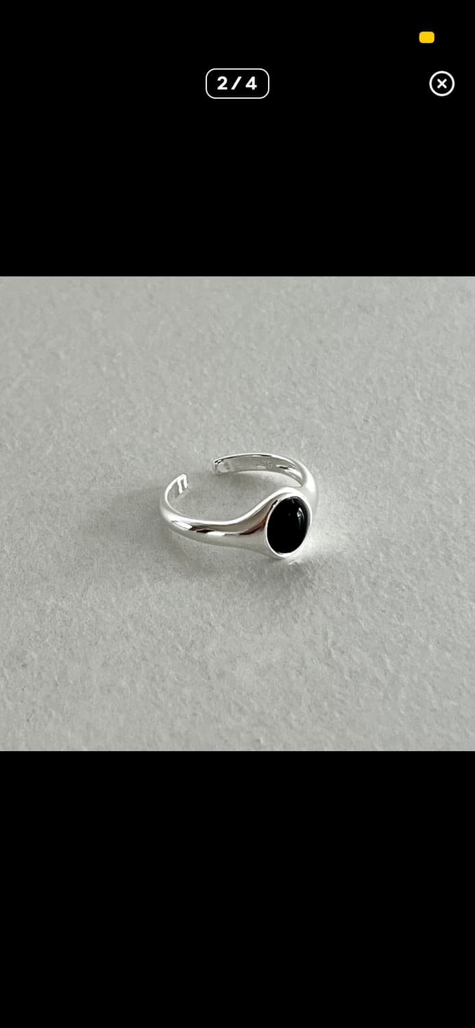 원석 반지 2종 상품이미지3