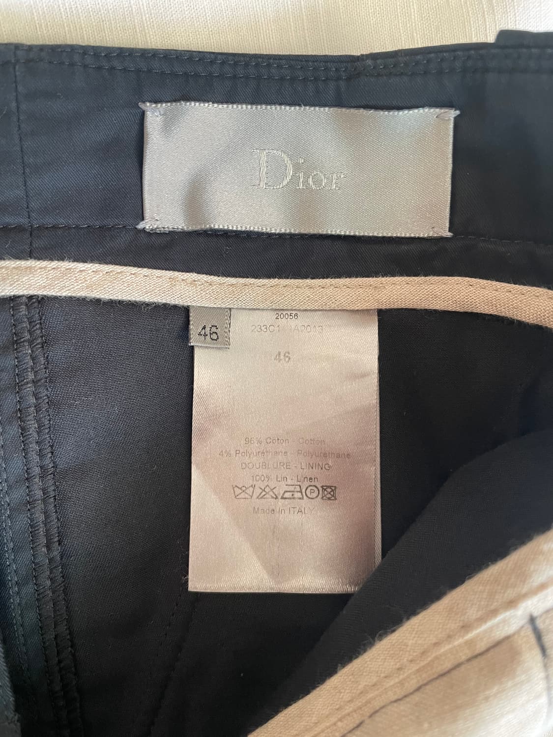 46 디올옴므  11aw drawcord cargo pants 상품이미지5