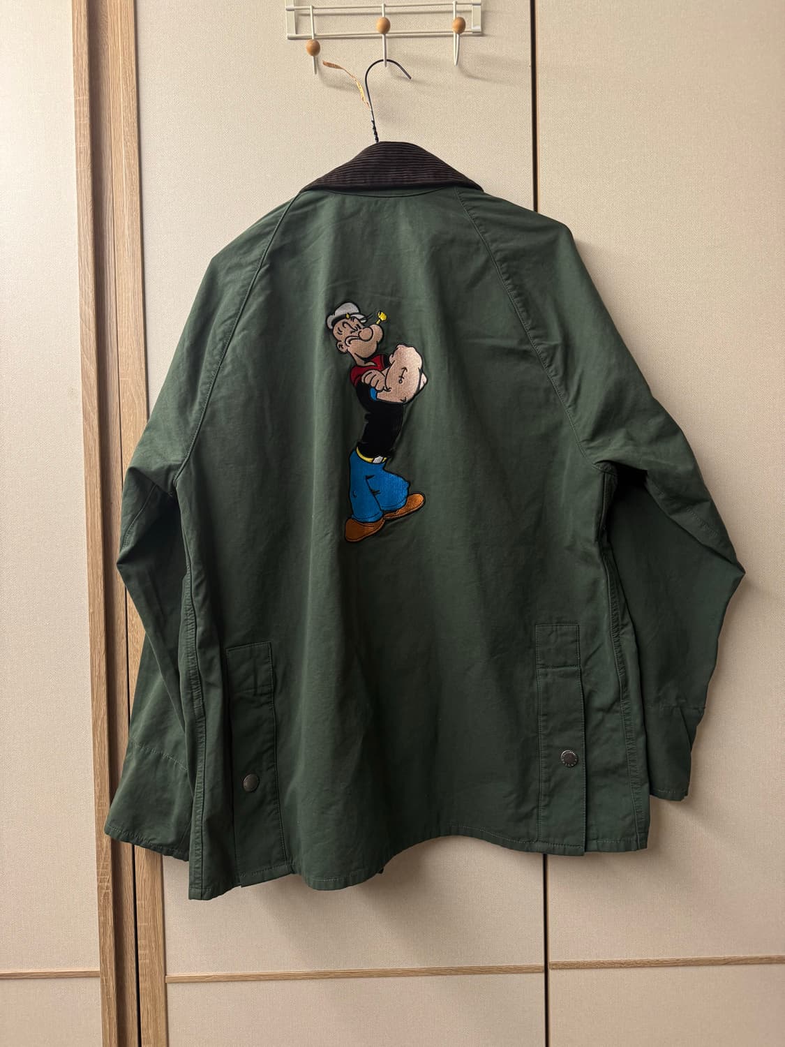 바버 x 노아 뽀빠이 비데일 논왁스 자켓 상품이미지2