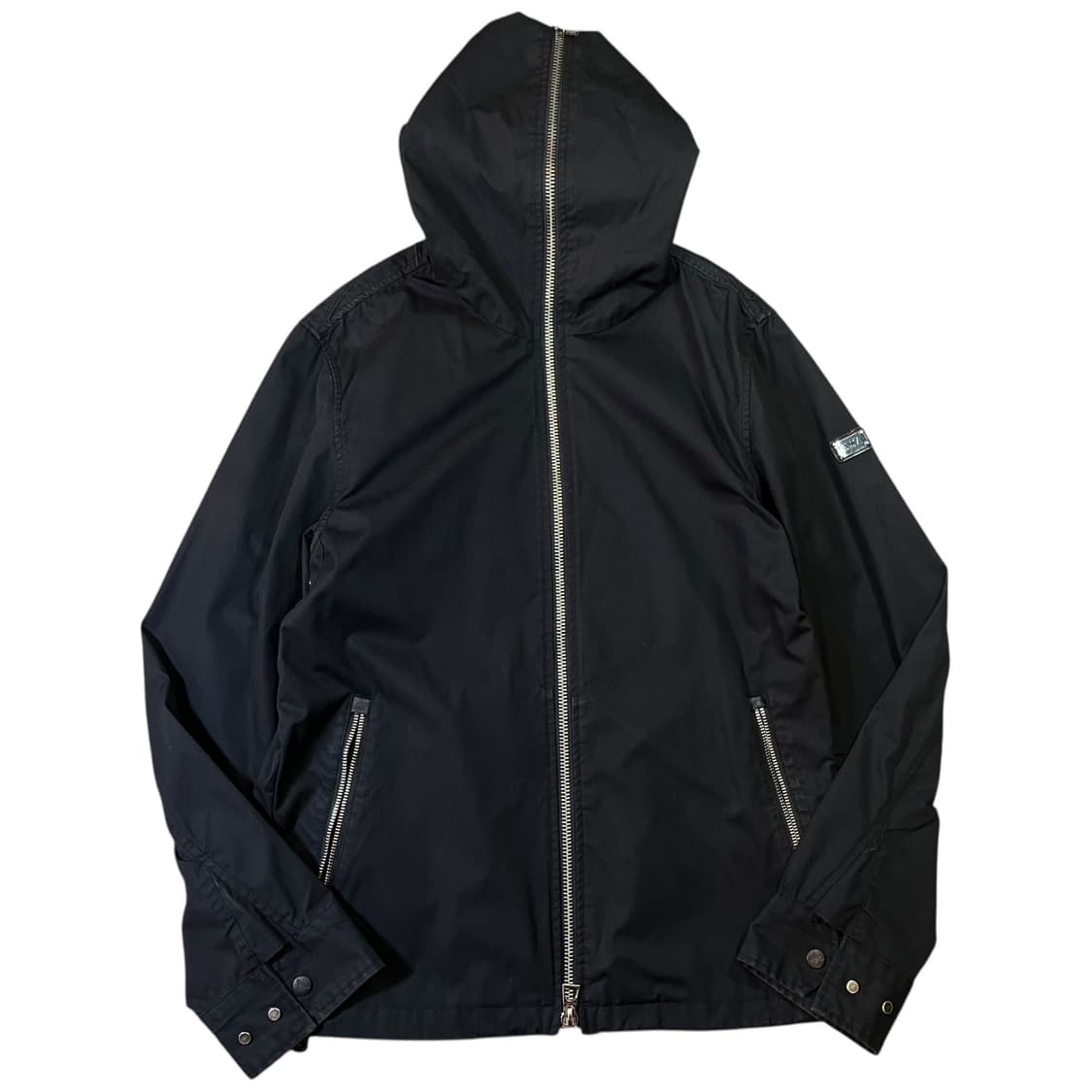 엠포리오 아르마니 롱 집업 코튼 후드 자켓 상품이미지1