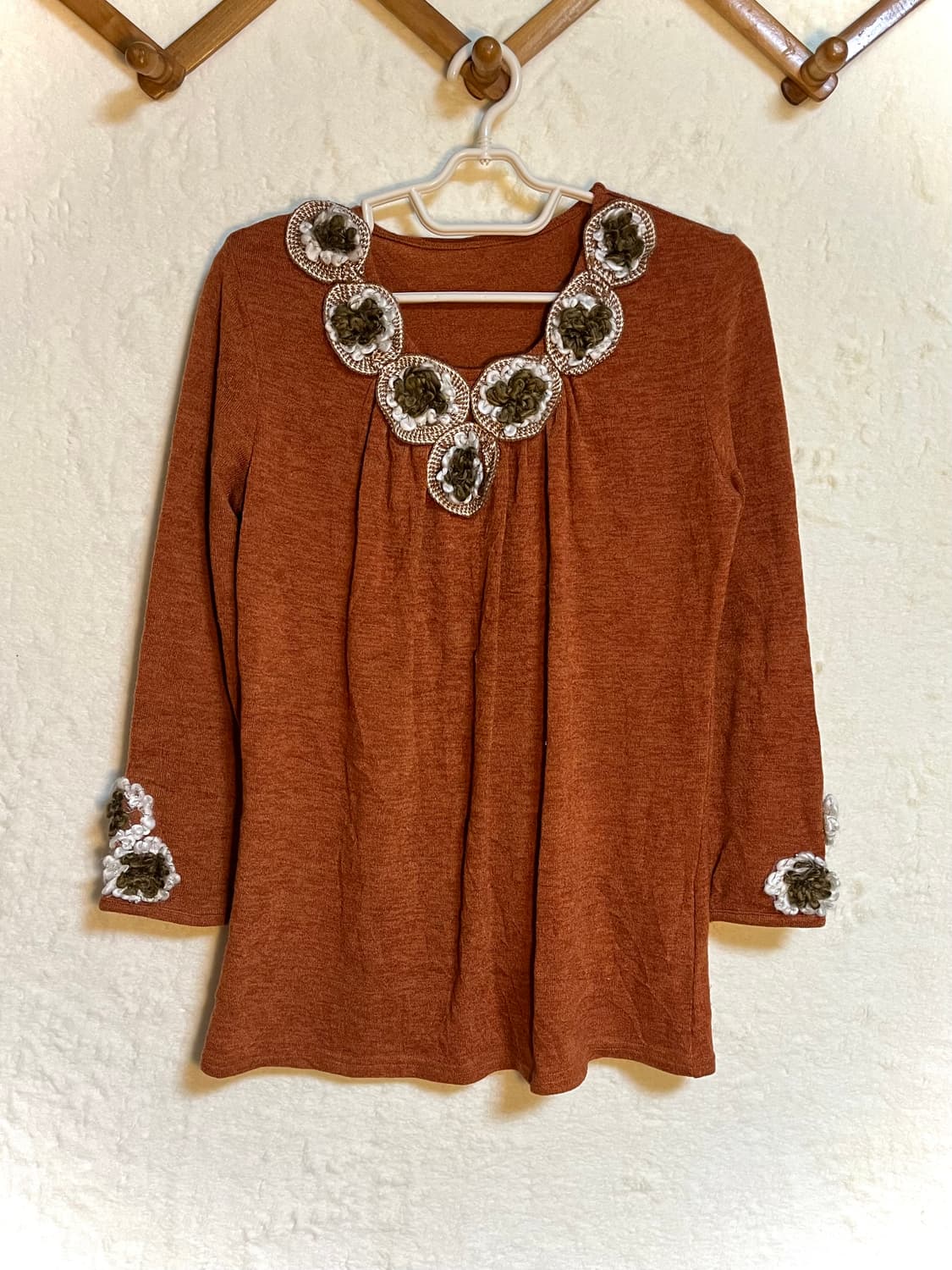 빈티지 모리걸 뜨개 니트 원피스 상품이미지1