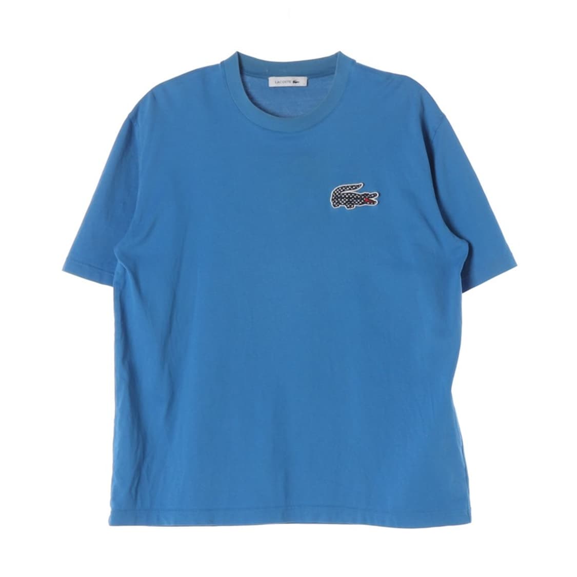라코스테 빅 크로코 로고 크루넥 티셔츠 L 상품이미지1