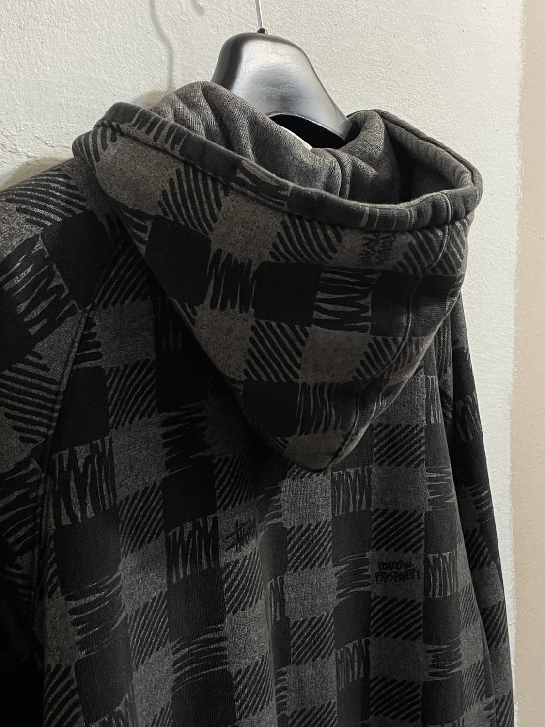 스투시 체크 집업 후드 상품이미지6