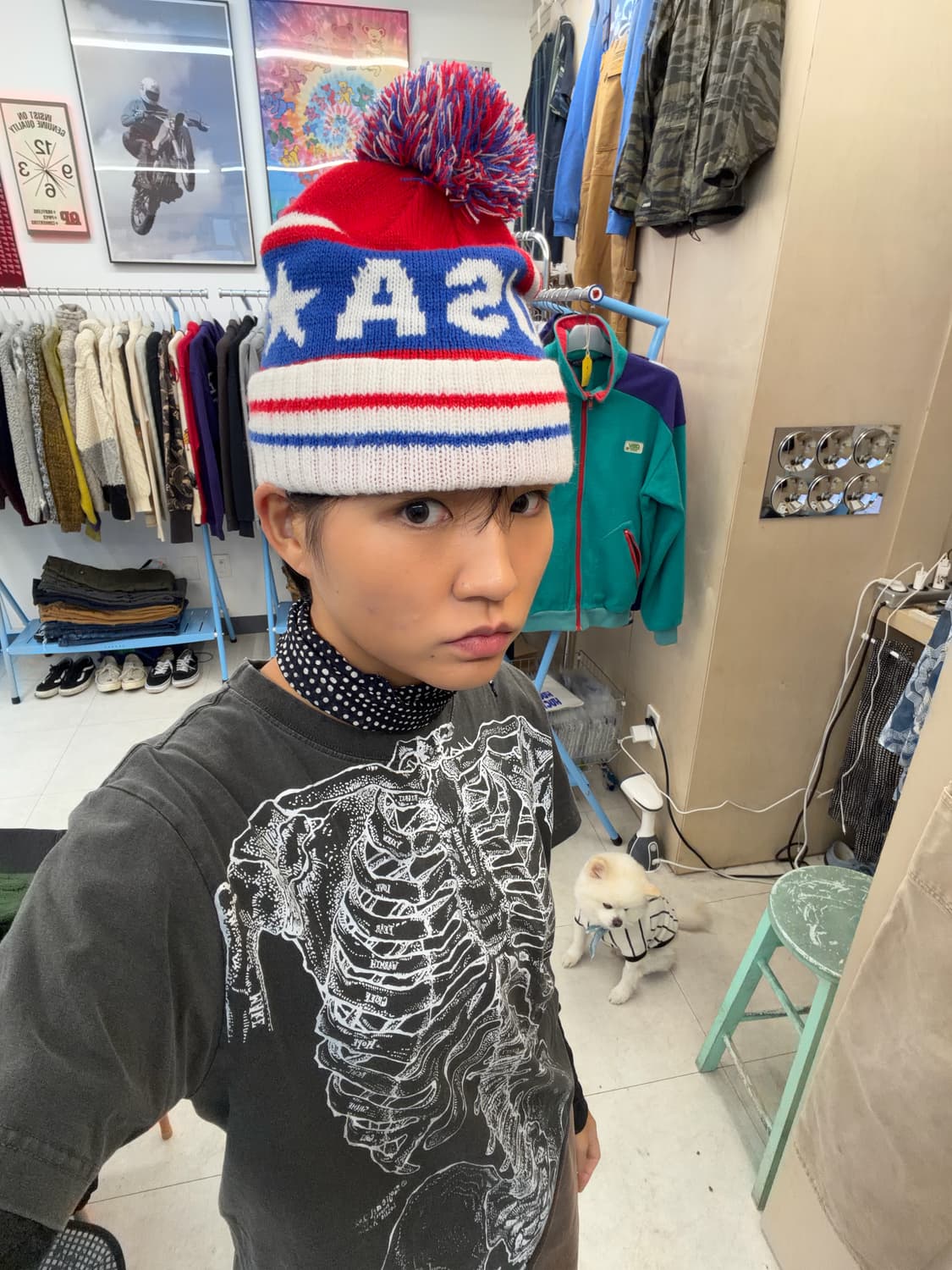 USA beanie 상품이미지5