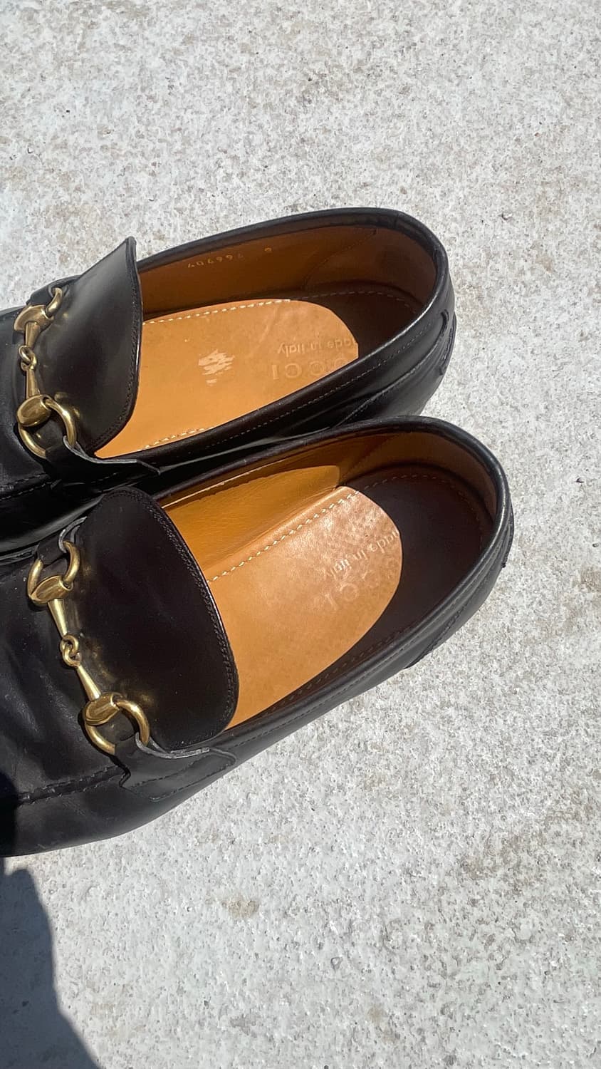 : [GUCCI] Jordan Leather Horsebit Loafer 상품이미지3